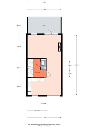 Floorplan - Volharding 9, 3751 HG Bunschoten-Spakenburg